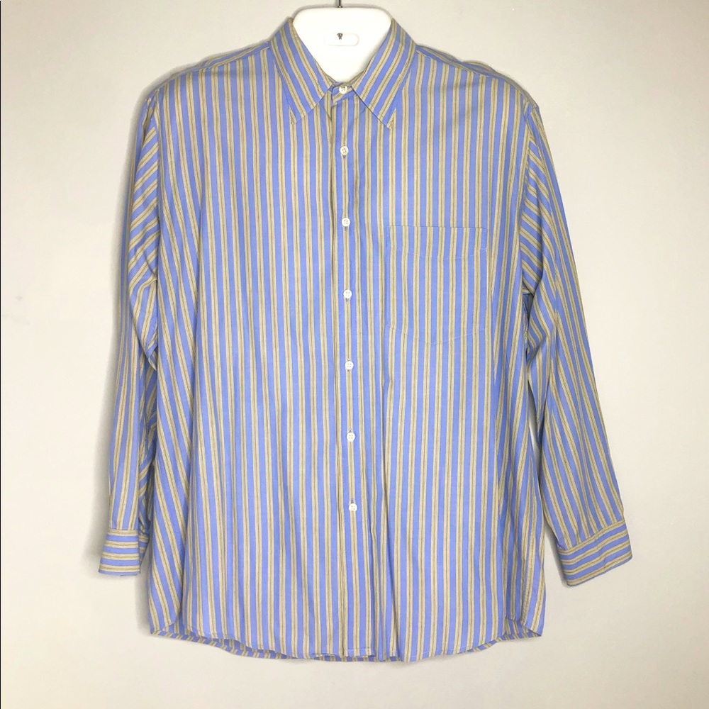 J CREW Men’s Striped L/S Button Down Dress Shirt